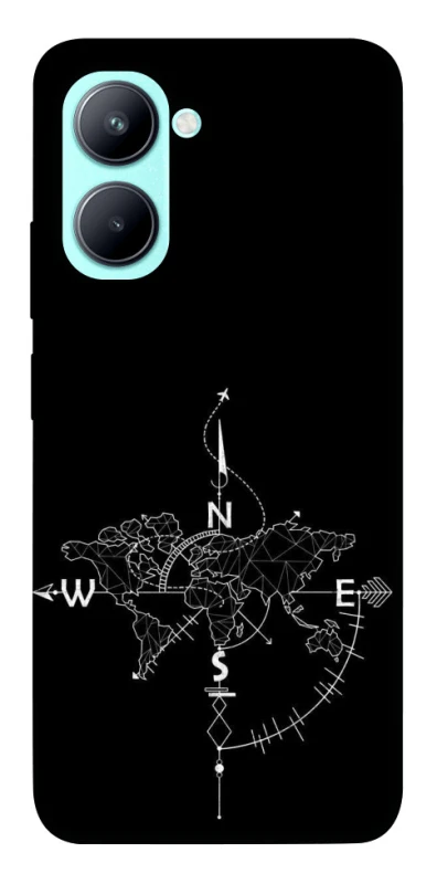 Чохол на Realme C33 Travel Map фото 1 з 1