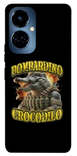 Чехол на TECNO Camon 19 Bombardino Crocodilo фото 1 из 1