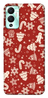 Чохол на Infinix Hot 12 Play Новорічний v3 фото 1 з 1