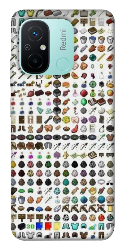Чохол на Xiaomi Redmi 12C / Poco C55 Minecraft v2 фото 1 з 1