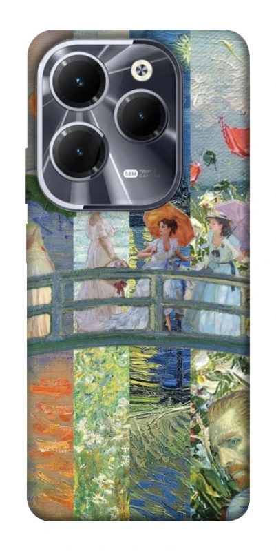 Чохол на Infinix Hot 40 Pro Art collage ver.6 фото 1 з 1