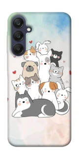 Чохол на Samsung Galaxy A25 5G Funny Pets ver.2 фото 1 з 1