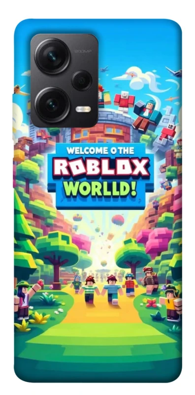 Чехол на Xiaomi Redmi Note 12 Pro 5G Roblox World фото 1 из 1