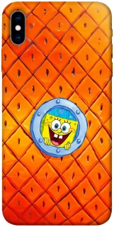Чохол на Apple iPhone X (5.8") Дім Спанч Боба фото 1 з 1
