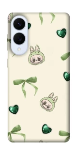 Чехол на Samsung Galaxy S25 Edge Labubu Green Heart фото 1 из 1