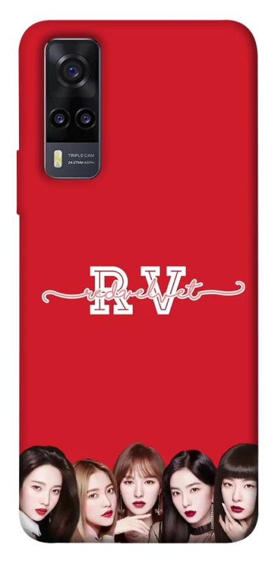 Чехол на Vivo Y31 RED VELVET v3 фото 1 из 1