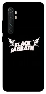 Чехол на Xiaomi Mi Note 10 Lite Black Sabbath logo ver.2 фото 1 из 1