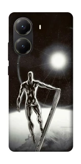 Чохол на Xiaomi Poco X6 Pro Срібний серфер фото 1 з 1