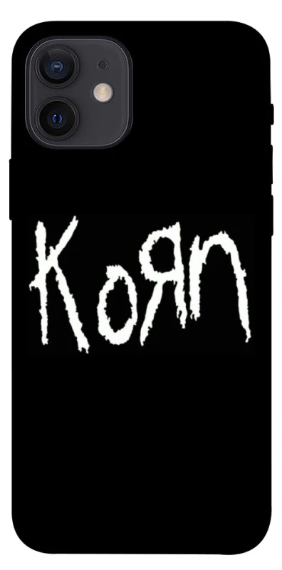 Чохол на Apple iPhone 12 (6.1") Korn logo фото 1 з 1