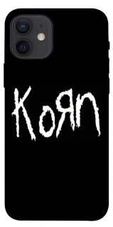 Чохол на Apple iPhone 12 (6.1") Korn logo фото 1 Чохол на Apple iPhone 12 (6.1") Korn logo фото 1 з 1