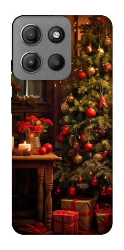 Чехол на Motorola Moto G15 Power Новогодний v47 фото 1 из 1