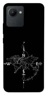 Чохол на Realme C30 Travel Map фото 1 з 1