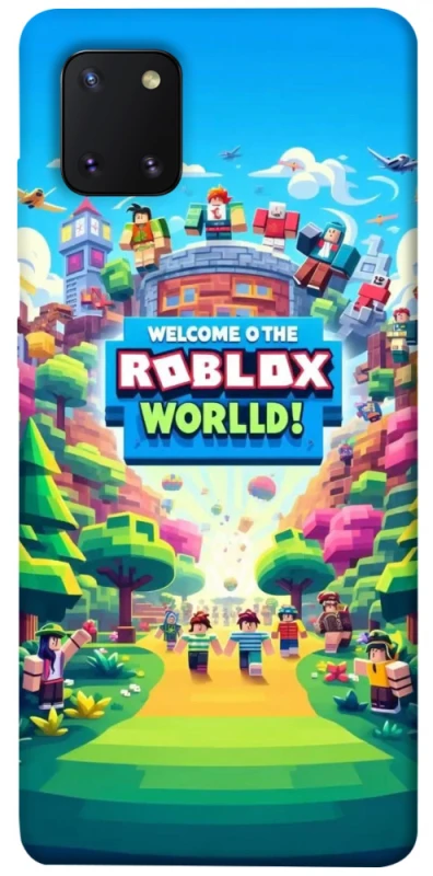 Чохол на Samsung Galaxy Note 10 Lite (A81) Roblox World фото 1 з 1