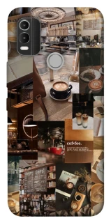 Чехол на Nokia C21 Plus Coffee collage ver.2 фото 1 из 1