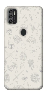Чохол на ZTE Blade A7s (2020) Star Wars background ver.1 фото 1 з 1