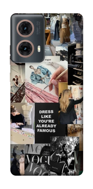 Чехол на Motorola Moto G85 Fashion collage ver.11 фото 1 из 1