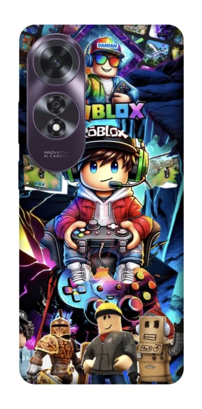 Чехол на Oppo A60 Roblox collage ver.4 фото 1 из 1