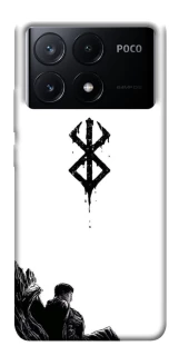 Чехол на Xiaomi Poco X6 berserk white фото 1 из 1