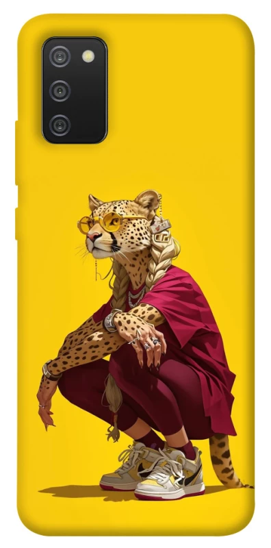 Чехол на Samsung Galaxy A02s Ягуар фото 1 из 1
