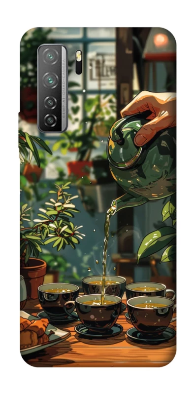Чехол на Huawei Nova 7 SE Tea time фото 1 из 1