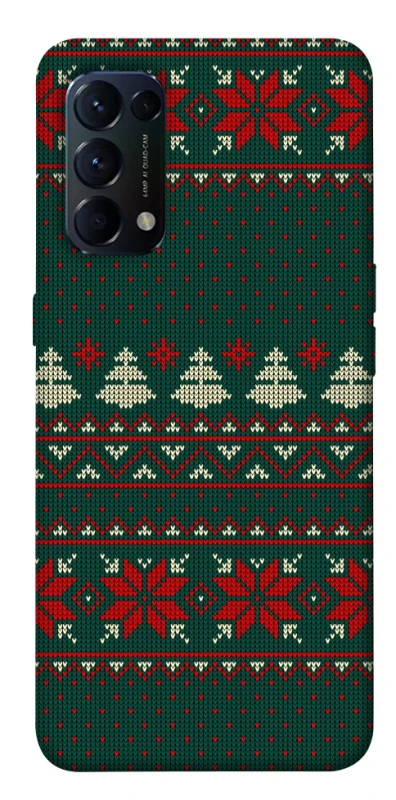 Чохол на Oppo Reno 5 4G Christmas jumper ver.4 фото 1 з 1