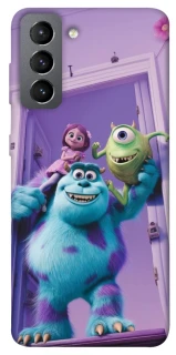 Чехол на Samsung Galaxy S21 FE Monsters friends фото 1 из 1