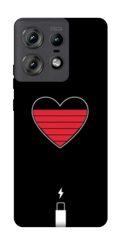 Чохол на Motorola Edge 50 Pro Charge your heart фото 1 з 1