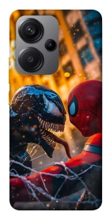 Чохол на Xiaomi Redmi Note 13 Pro+ Venom vs Spiderman фото 1 з 1