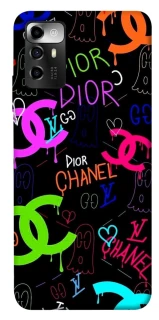 Чехол на ZTE Blade A72 Fashion collage ver.5 фото 1 из 1