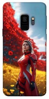 Чехол на Samsung Galaxy S9 Cyber space girl ver.5 фото 1 из 1
