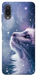 Чехол на Samsung Galaxy A02 Snow cat фото 1 из 1