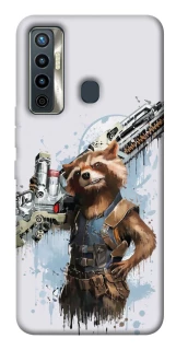 Чехол на TECNO Camon 17 Rocket Raccoon фото 1 из 1