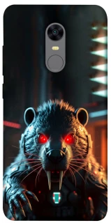 Чехол на Xiaomi Redmi 5 Plus / Redmi Note 5 (Single Camera) Cyber ​​beaver фото 1 из 1