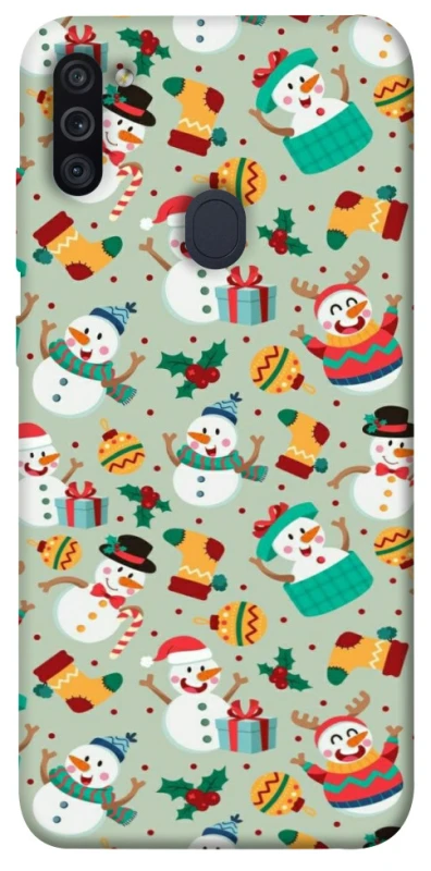 Чехол на Samsung Galaxy M11 Новогодний v2 фото 1 из 1
