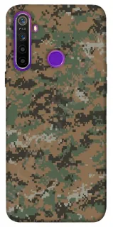 Чохол на Realme 5 Camouflage v32 фото 1 з 1