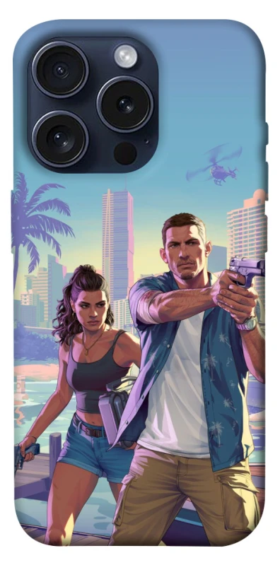 Чохол на Apple iPhone 15 Pro (6.1") GTA фото 1 з 1