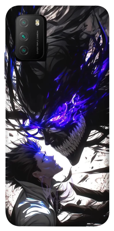 Чохол на Xiaomi Poco M3 Black soul anime фото 1 з 1