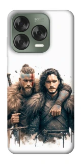 Чехол на ZTE Nubia V70 Design Ragnar and Snow фото 1 из 1