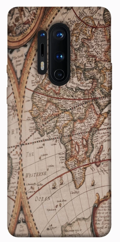 Чохол на OnePlus 8 Pro Карта подорожей фото 1 з 1