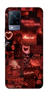 Чохол на Vivo V21 Love collage ver.6 фото 1 з 1