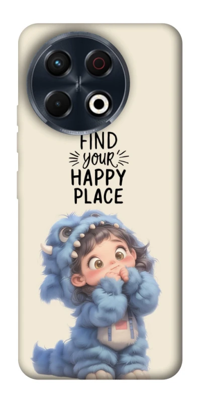 Чохол на TECNO Spark 30 Pro (KL7) Happy Place фото 1 з 1