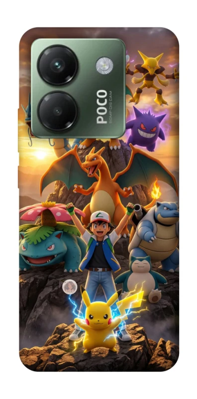 Чохол на Xiaomi Poco M7 pro 5G Pokemon фото 1 з 1