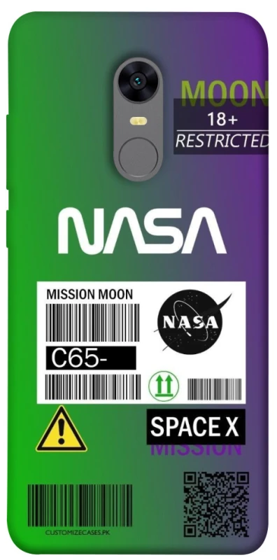 Чохол на Xiaomi Redmi 5 Plus / Redmi Note 5 (Single Camera) NASA ver.2 фото 1 з 1