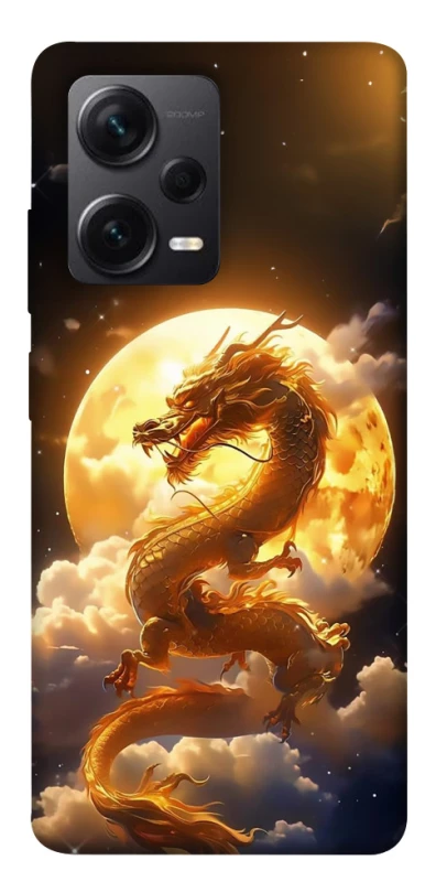 Чохол на Xiaomi Redmi Note 12 Pro 5G Golden Dragon фото 1 з 1