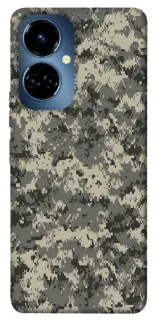 Чохол на TECNO Camon 19 Pro Camouflage v25 фото 1 з 1