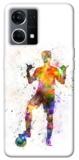 Чохол на Oppo Reno 7 4G Football Player v3 фото 1 з 1