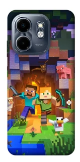 Чехол на Infinix Smart 9 4G / Hot 50i Minecraft game фото 1 из 1