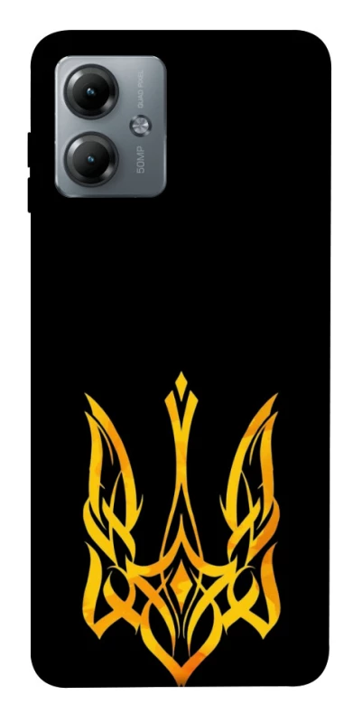 Чохол на Motorola Moto G14 Герб України v3 фото 1 з 1