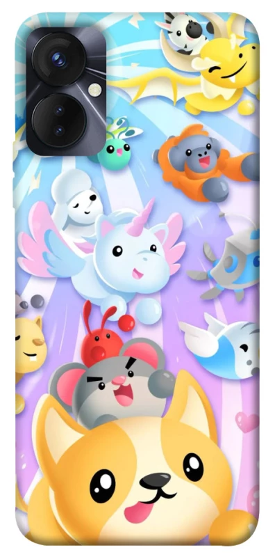Чохол на TECNO Spark 9 Pro (KH7n) Adopt Me Rainbow Pet Parade фото 1 з 1