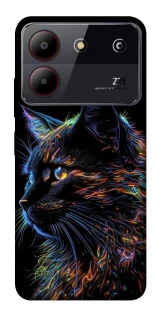 Чохол на ZTE Blade A54 4G Чорний кіт фото 1 з 1